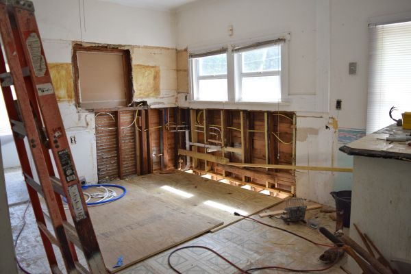 Bathroom Demolition in Saratoga Springs