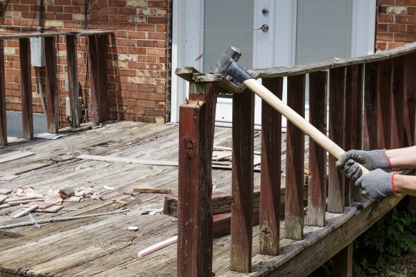 Deck Demolition Service in Saratoga Springs
