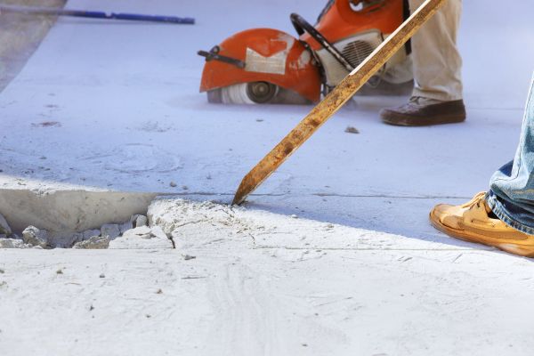 Pavement Removal in Saratoga Springs