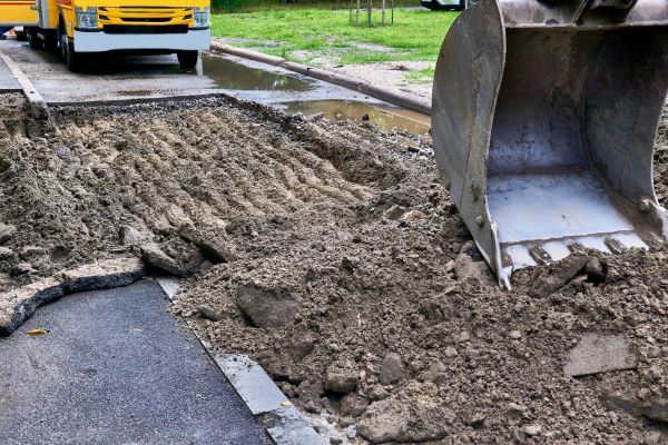 Blacktop Removal in Saratoga Springs