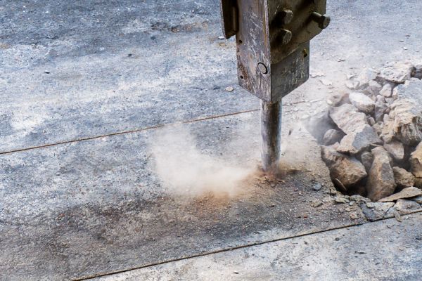 Concrete Patio Removal in Saratoga Springs