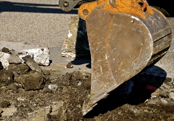 Cement Pad Demolition in Saratoga Springs