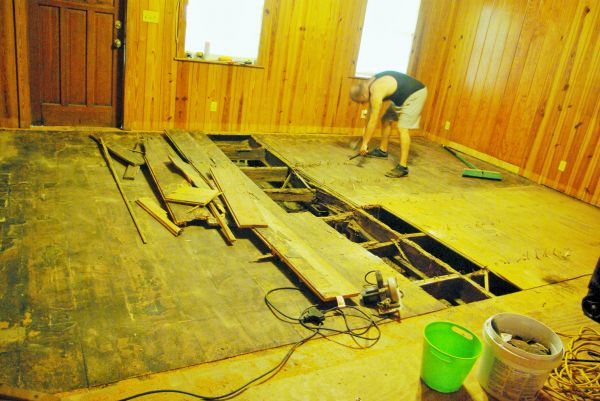 Subfloor Demolition in Saratoga Springs
