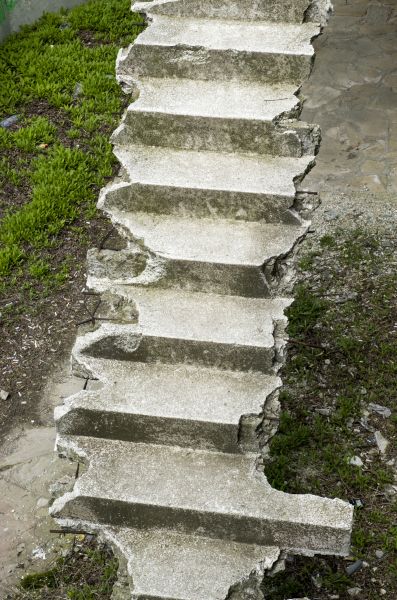 Concrete Steps Demolition in Saratoga Springs